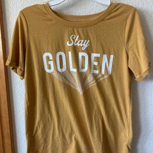 "Stay Golden" Art class T-shirt